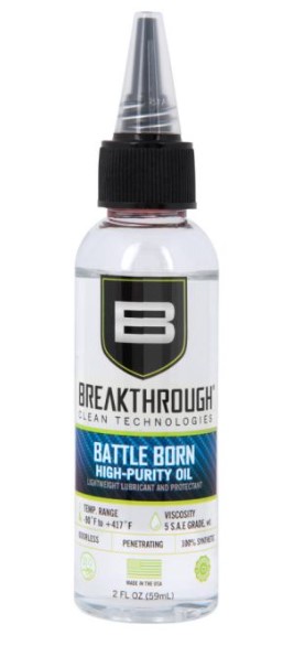 BREAKTHROUGH BATTLE BORN HIGH PURITY OIL - 2OZ BOTTLE BTO-2OZ - Win Repeating Arms Promotion